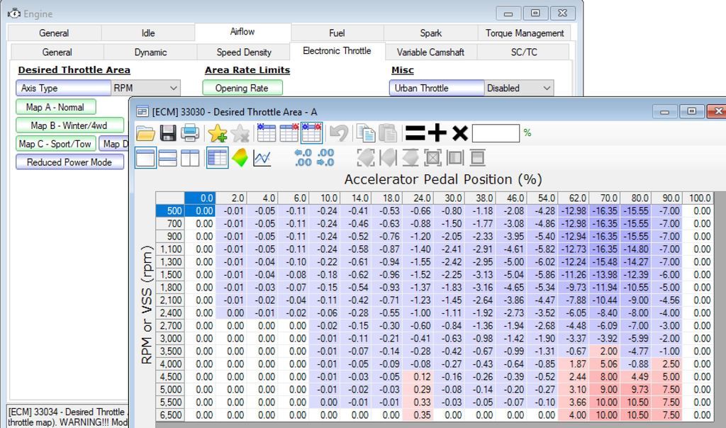 LS3 (and others) Throttle Mapping for better throttle response Try this...